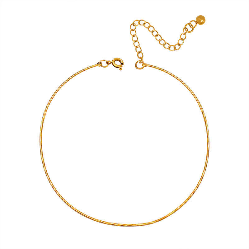 18K Simple Anklet - SMODDO 