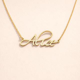 Alice Classic Gold Necklace