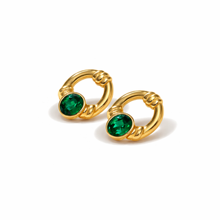 Emerald Earrings