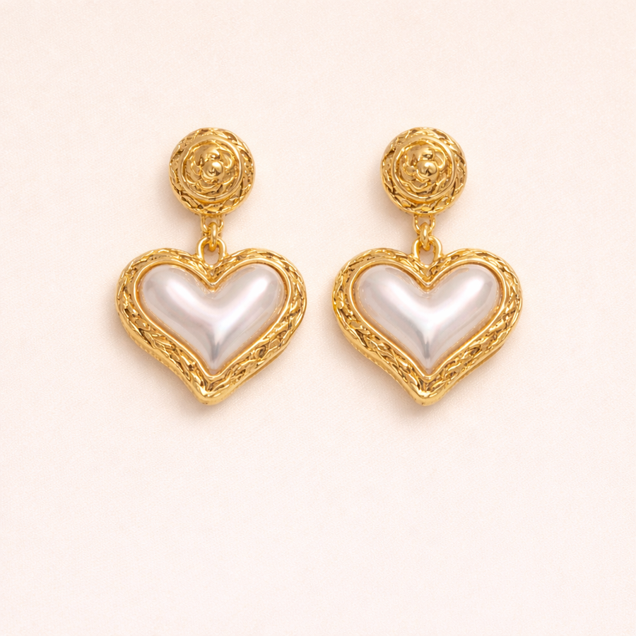 Pearl Love Earrings