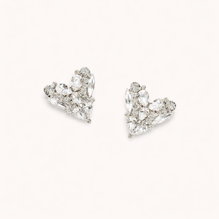 Heart-shaped earrings 