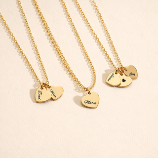 Delicate necklace featuring a “Love” pendant or script. Lightweight, timeless, and perfect for gifting.