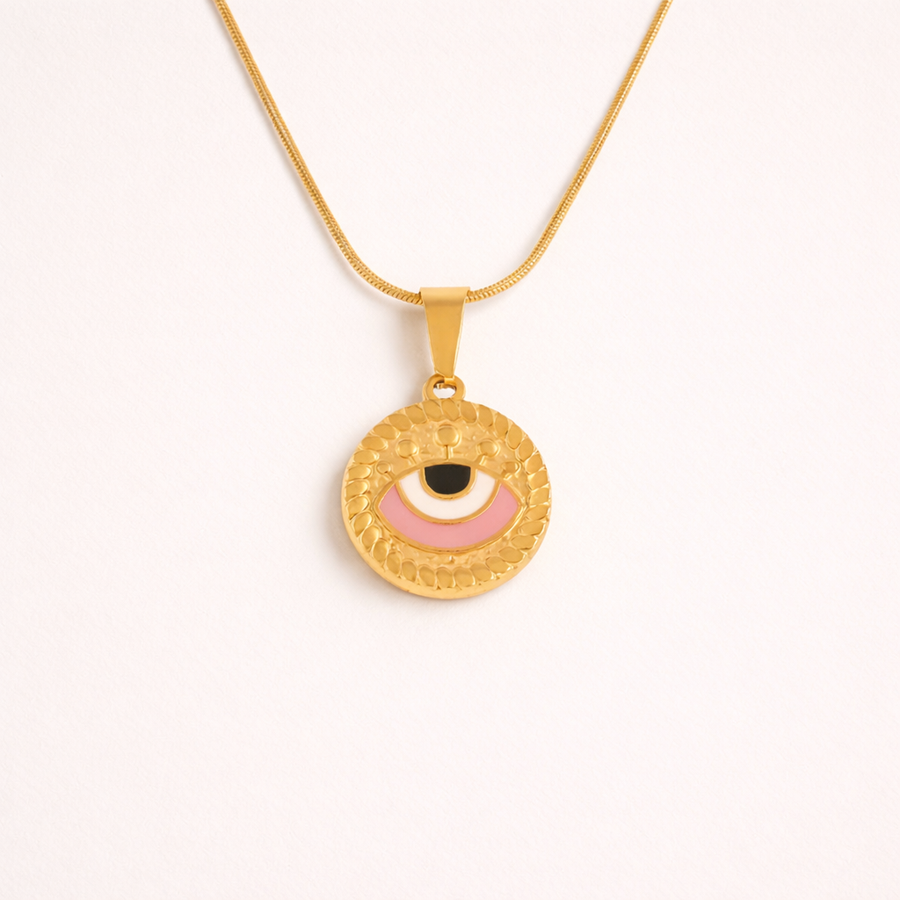 Evil Eye Gold necklace
