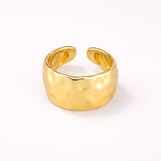 Hammered Gold Ring