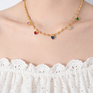 Love Charms Gold necklace