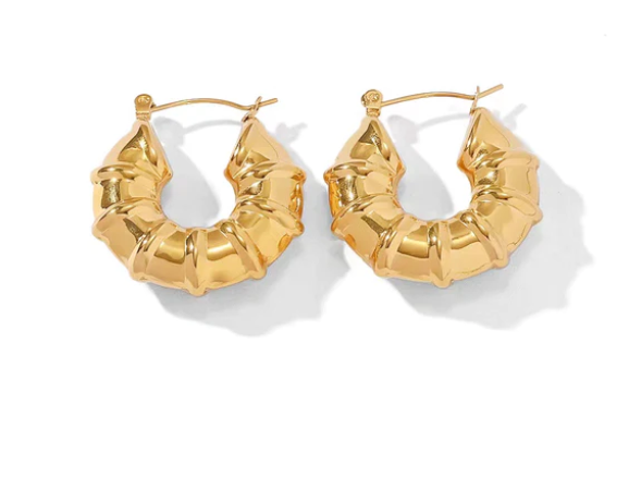 Brioche Hoop Earrings - SMODDO 