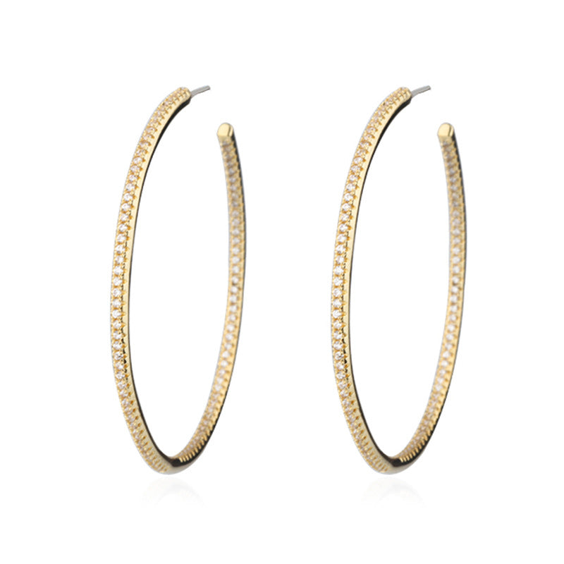 The Jeweler’s loupe Hoop Earrings-jewelry-SMODDO