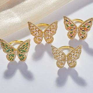 Butterfly Gem Ring - SMODDO