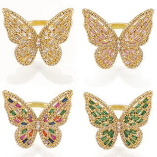 Butterfly Gem Ring - SMODDO