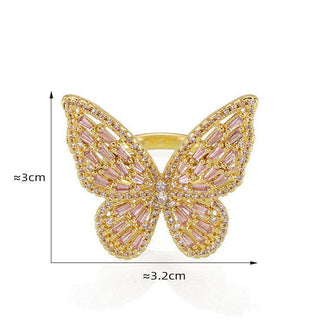 Butterfly Gem Ring - SMODDO