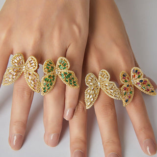 Butterfly Gem Ring - SMODDO