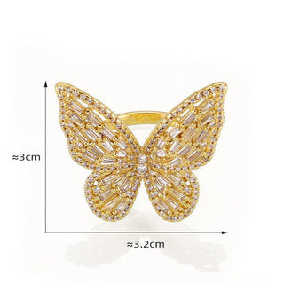 Butterfly Gem Ring - SMODDO