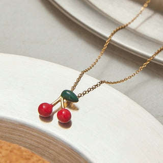 Cherry Drop Necklace - SMODDO