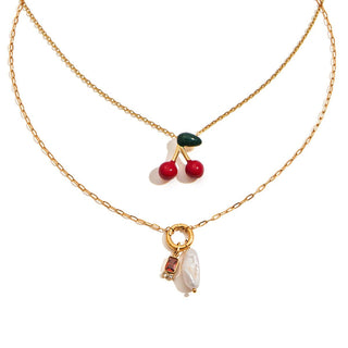 Cherry Drop Necklace - SMODDO