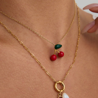 Cherry Drop Necklace - SMODDO