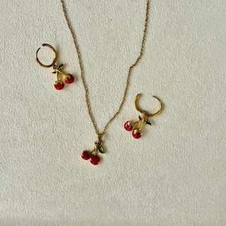 Cherry Drop Necklace - SMODDO