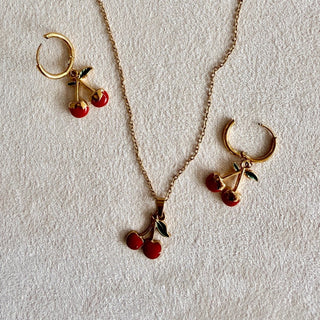 Cherry Drop Necklace - SMODDO