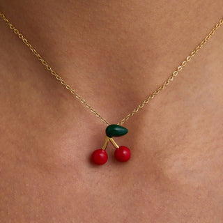 Cherry Drop Necklace - SMODDO