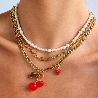 Cherry Glow Necklace - SMODDO