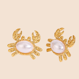 Dainty Crab Earrings - SMODDO