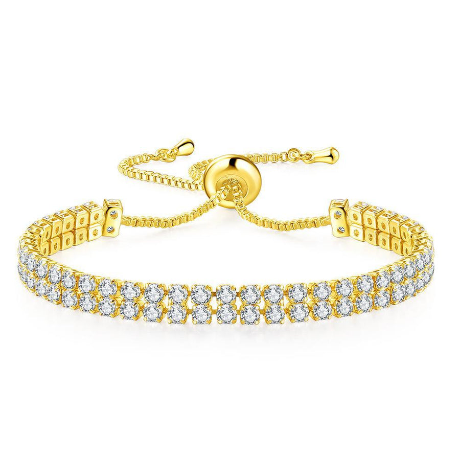 Double Row Zircon Bracelet - SMODDO 