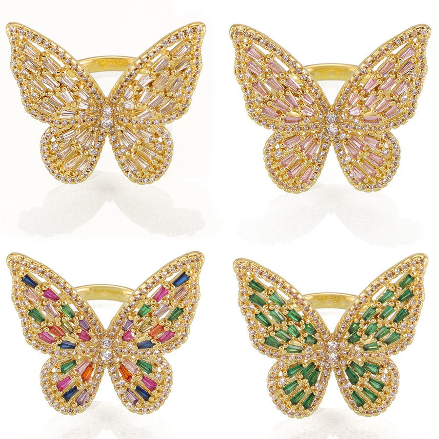 Butterfly Gem Ring - SMODDO 
