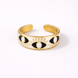 Enamel Eye Ring - SMODDO