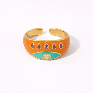 Enamel Eye Ring - SMODDO