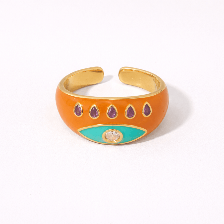 Enamel Eye Ring - SMODDO