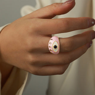 Enamel Eye Ring - SMODDO