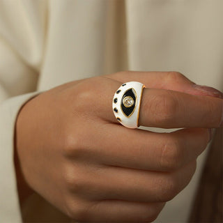 Enamel Eye Ring - SMODDO