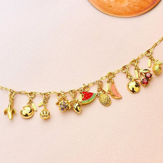 Fruit Charm Necklace - SMODDO