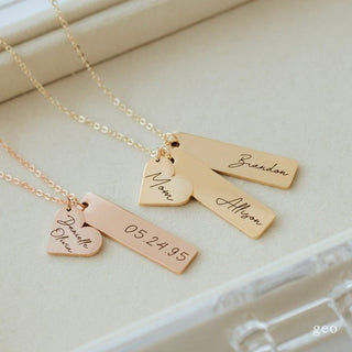 Heart Name Necklace - SMODDO