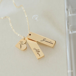Heart Name Necklace - SMODDO