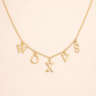 Letter Necklace - SMODDO