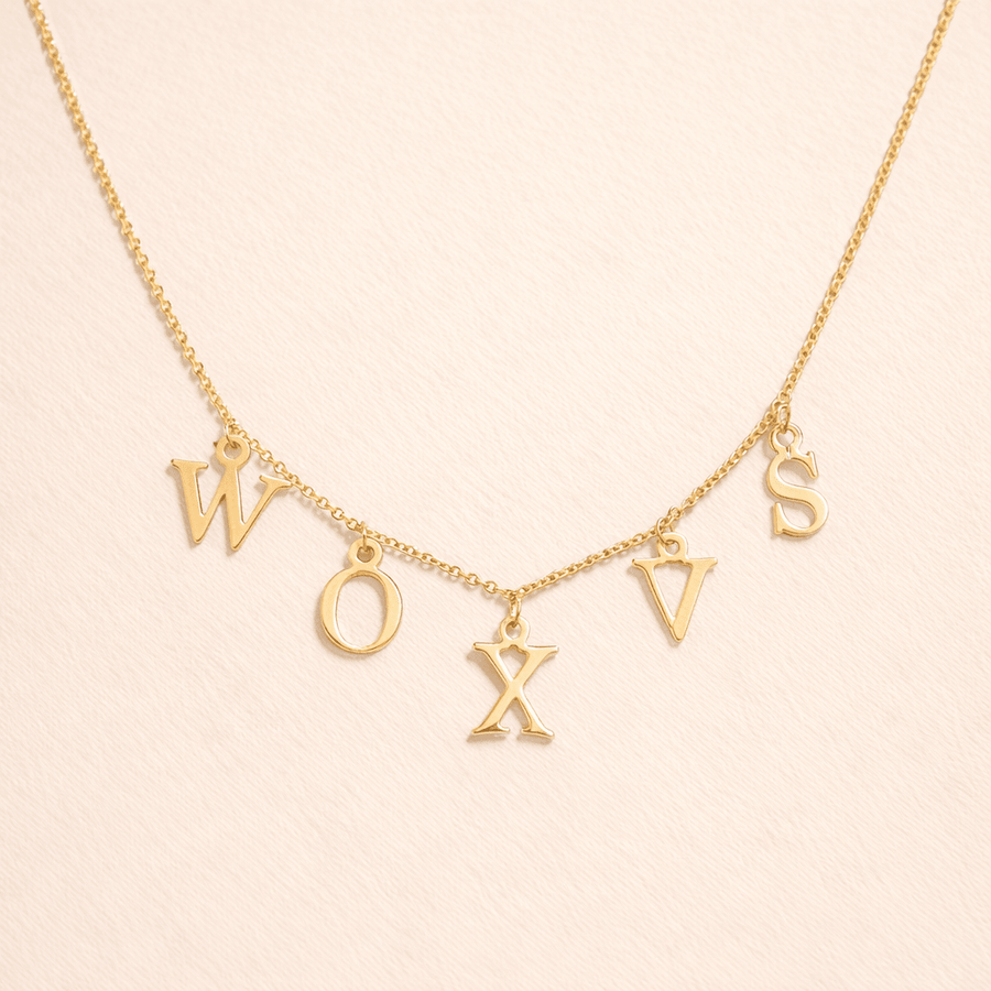 Letter Necklace - SMODDO