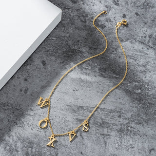 Letter Necklace - SMODDO