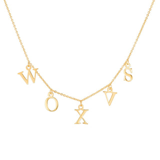 Letter Necklace - SMODDO