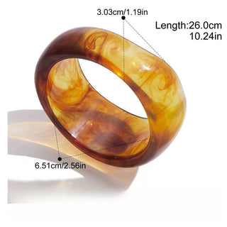 Light luxury, high-end resin bracelet - SMODDO