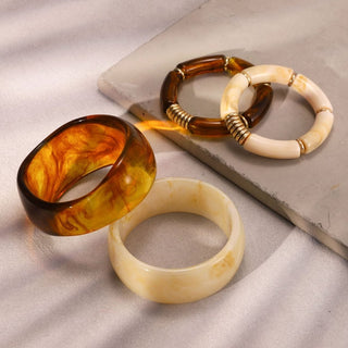 Light luxury, high-end resin bracelet - SMODDO