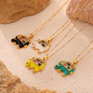 Lucky Elephant Necklace - SMODDO