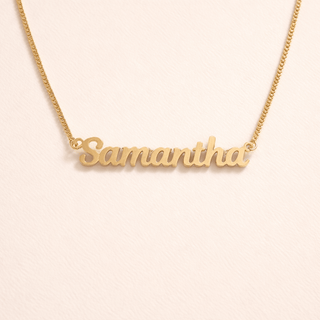 Name Plate Necklace - SMODDO