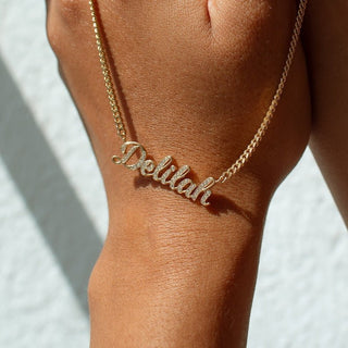 Pave Name Necklace - SMODDO