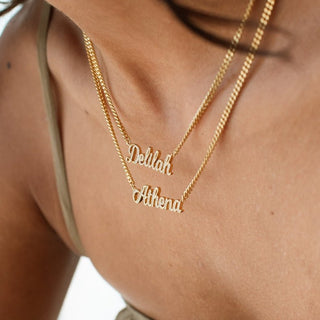 Pave Name Necklace - SMODDO