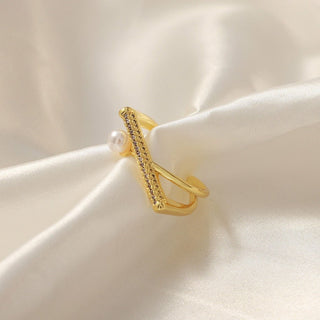 Pearl Bar Ring - SMODDO