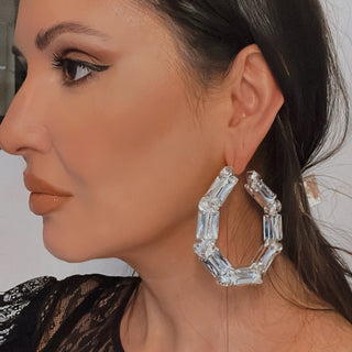 Rania Baguette Earrings - SMODDO