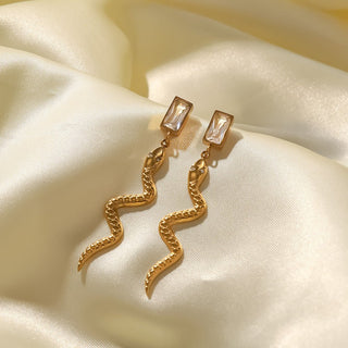 Serpent Drop Earrings - SMODDO