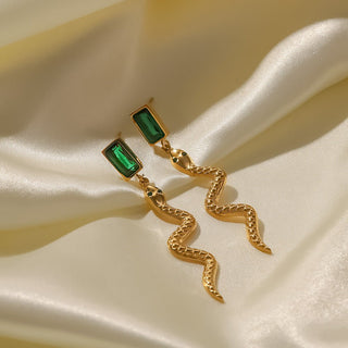 Serpent Drop Earrings - SMODDO