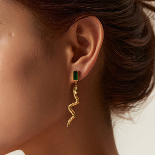 Serpent Drop Earrings - SMODDO