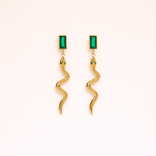 Serpent Drop Earrings - SMODDO